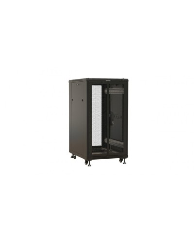TTBR-2281-DD-RAL9004. Шкаф телекоммуникационный 19 напольный 22U. Hyperline в Красноярске