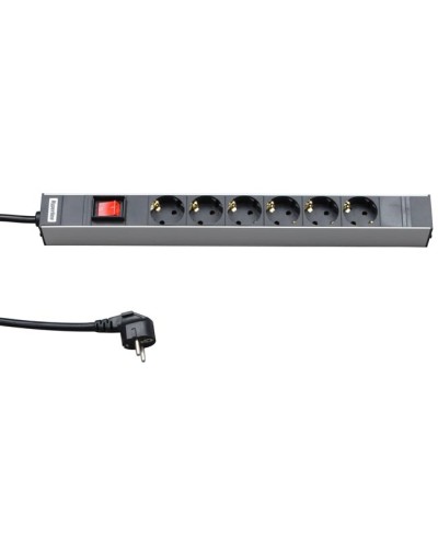 SHE19-6SH-S-2.5EU. Блок розеток 19. Hyperline в Красноярске
