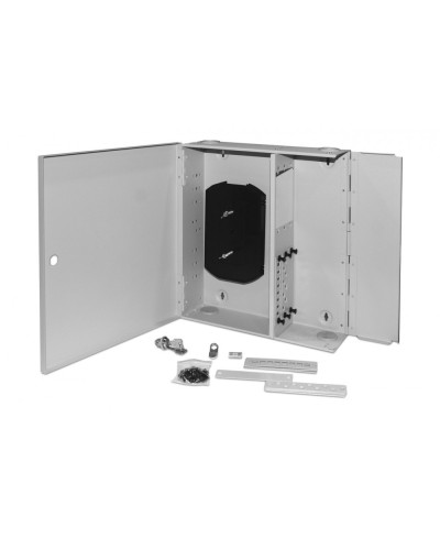 FO-WBX-6xSLT-W140H42-48UN-GY. Кросс оптический настенный. Hyperline в Красноярске