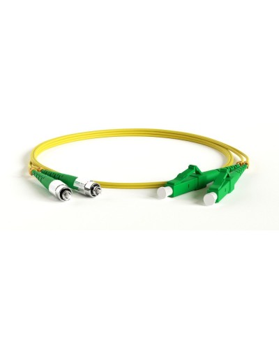 FC-D2-9-FC/AR-LC/AR-H-1M-LSZH-YL. Патч-корд волоконно-оптический FC-LC. Hyperline в Красноярске