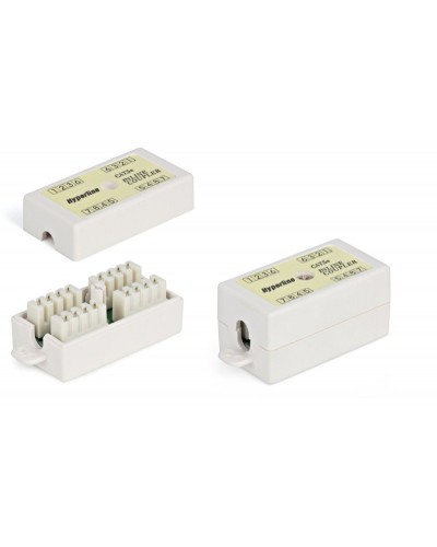 CA-IDC-C5e-WH. Проходной адаптер. Hyperline в Красноярске
