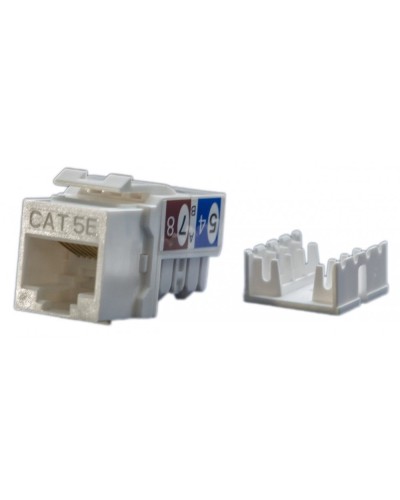 KJ9-8P8C-C5e-90-WH. Вставка Keystone Jack RJ-45. Hyperline в Красноярске