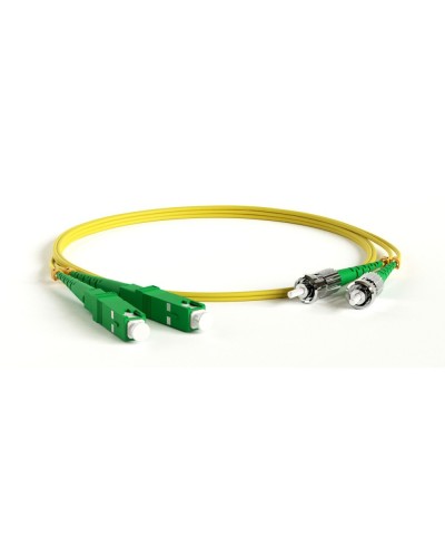 FC-D2-9-SC/AR-ST/AR-H-1M-LSZH-YL. Патч-корд волоконно-оптический ST-SC. Hyperline в Красноярске