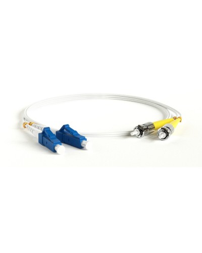 FC-D2-9A1-LC/UR-ST/UR-H-1M-LSZH-WH. Патч-корд волоконно-оптический ST-LC. Hyperline в Красноярске