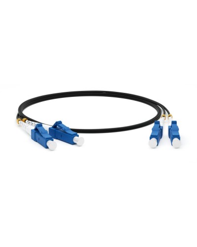 FC-D2-9-LC/UR-LC/UR-H-25M-LSZH-BK. Патч-корд волоконно-оптический одномодовый. Hyperline в Красноярске