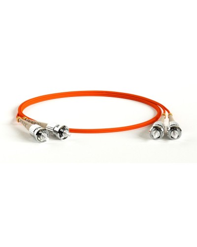 FC-D2-50-ST/PR-ST/PR-H-1M-LSZH-OR. Патч-корд волоконно-оптический многомодовый. Hyperline в Красноярске