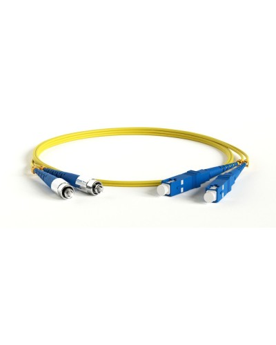 FC-D2-9-FC/UR-SC/UR-H-2M-LSZH-YL. Патч-корд волоконно-оптический SC-FC. Hyperline в Красноярске