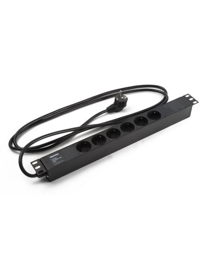 SHE19-6SH-2.5EU. Блок розеток 19. Hyperline в Красноярске