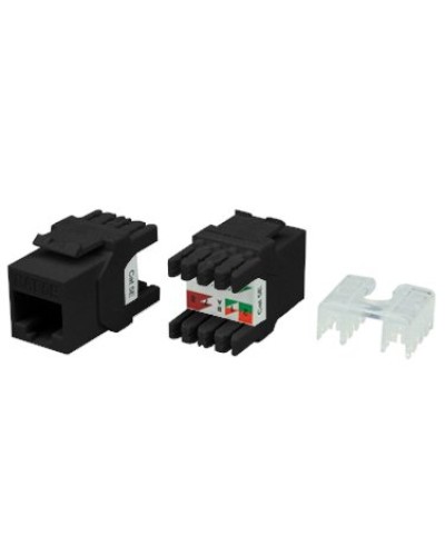 KJ8-8P8C-C5e-180-BK. Вставка Keystone Jack RJ-45. Hyperline в Красноярске