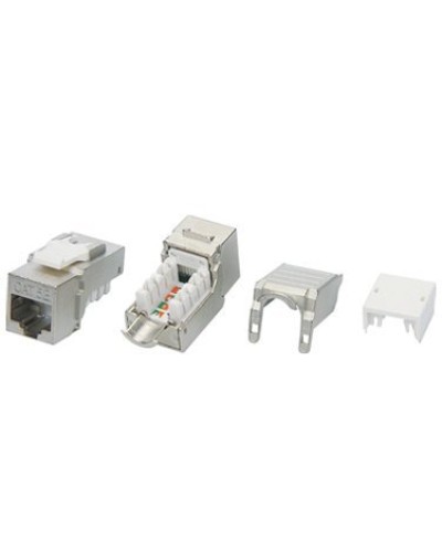 KJ9-8P8C-C5e-90-SH-F-WH. Вставка Keystone Jack RJ-45. Hyperline в Красноярске