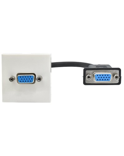 Розетка VGA M/M PRIMER РКМ-10-20-П белый IEK(PR-KK40D-RV-0-1-K01). Розетка. IEK в Красноярске