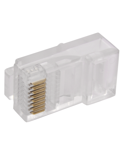 GENERICA Разъём RJ-45 UTP для кабеля кат. 5Е (20 шт) (CS3-1C5EU-G). Разъем RJ-45. IEK в Красноярске