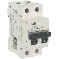 M06N 2P C 63А 6кА ARMAT (AR-M06N-2-C063). Автоматический выключатель. IEK