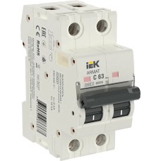 M06N 2P C 63А 6кА ARMAT (AR-M06N-2-C063). Автоматический выключатель. IEK