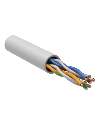 GENERICA U/UTP кат. 5E 24AWG 4 пары LSZH INDOOR белый (BC1-C5E04-128-100-G). Кабель «витая пара» (LAN) для структурированных систем связи. IEK в Красноярске
