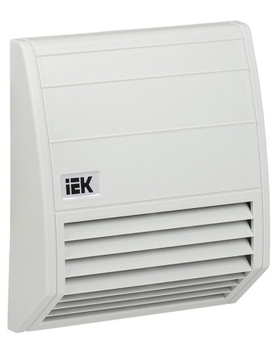 Фильтр c защитным кожухом 125x125 мм (YCE-EF-055-55). Фильтр c защитным кожухом для вентилятора 55м3/час. IEK в Красноярске