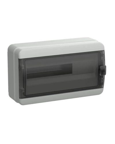 Корпус пластиковый КМПн-18 IP65 TEKFOR (TF5-KP72-N-18-65-K03-K02). Корпус модульный пластиковый черная прозрачная дверь. IEK в Красноярске