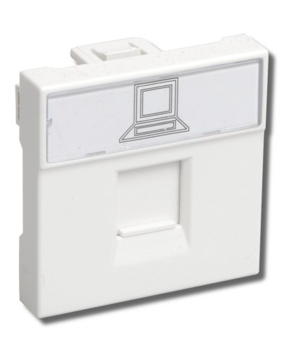 РКИ-20-00-П RJ-45 UTP белая (CKK-40D-RI2-K01). Розетка информационная 2 модуля ПРАЙМЕР. IEK в Красноярске