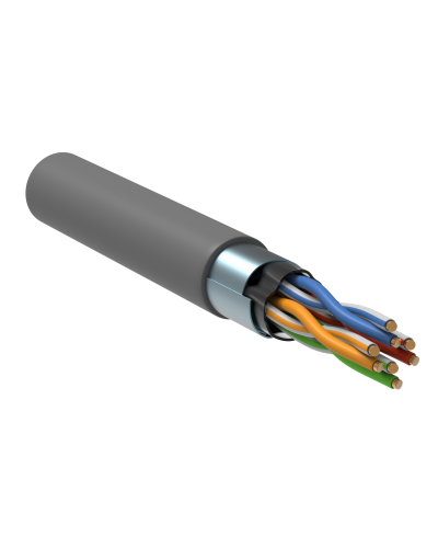 GENERICA F/UTP кат.5E 24AWG 4 пары LSZH серый (BC1-C5E04-321-305-R-G). Кабель «витая пара» (LAN) для структурированных систем связи. IEK в Красноярске