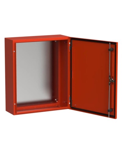 ЩМП-60.50.20 УХЛ1 IP66 RAL3020 TITAN 5 (TI5-13-N-060-050-020-66). Корпус металлический с монтажной платой. IEK в Красноярске