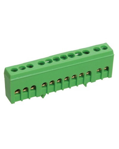 Шина PE земля ШНИ-6х9-10-К-З (YNN10-69-10KD-K06). Шина в корпусном изоляторе на DIN-рейку. IEK в Красноярске