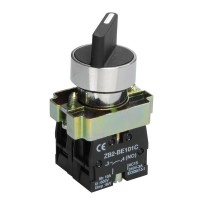 Переключатель LAY5-BD33 3 положения стандартная ручка (BSW60-BD-3-K02). Переключатель 3 положения I-0-II. IEK