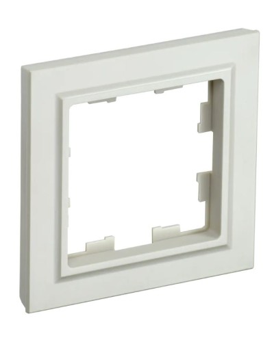 Рамка 1-местная РУ-1-БрКр IP20 бежевый BRITE (BR-M12-K10). Рамка. IEK в Красноярске