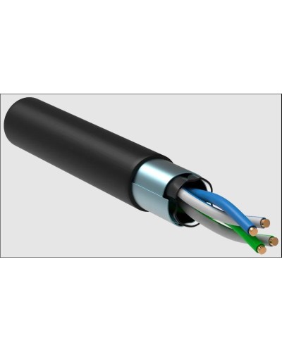 GENERICA U/UTP 5E 24AWG 2PR LDPE черный (BC3-C5E02-139-305-R-G). Кабель «витая пара» (LAN) для структурированных систем связи. IEK в Красноярске