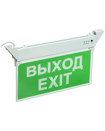 ССА 2101 ВЫХОД-EXIT (LSSA0-2101-3-20-K03). Светильник аварийно-эвакуационный светодиодный, односторонний. IEK в Красноярске