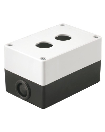 Корпус КП102 для кнопок 2 места белый (BKP10-2-K01). Корпус для кнопочных постов. IEK в Красноярске