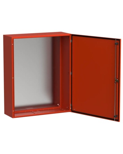 ЩМП-100.80.30 УХЛ1 IP66 RAL3020 TITAN 5 (TI5-13-N-100-080-030-66). Корпус металлический с монтажной платой. IEK в Красноярске