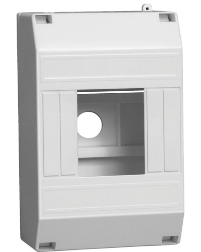 Корпус пластиковый КМПн 1/4 IP20 белый (MKP31-N-04-30-135). Щиток модульный без дверцы, настенный. IEK в Красноярске