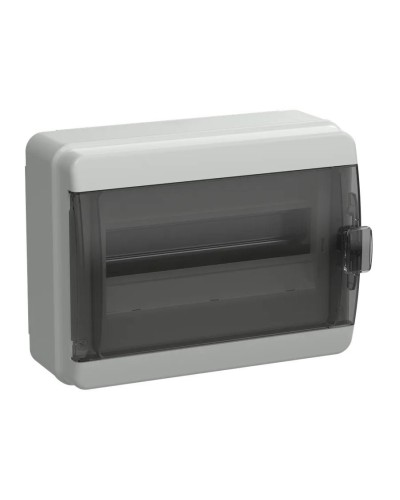 Корпус пластиковый КМПн-12 IP65 TEKFOR (TF5-KP72-N-12-65-K03-K02). Корпус модульный пластиковый черная прозрачная дверь. IEK в Красноярске