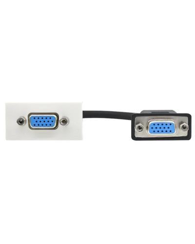 Розетка VGA M/M PRIMER РКМ-20-20-П белый IEK (PR-KK40D-RV-0-2-K01). Розетка. IEK в Красноярске