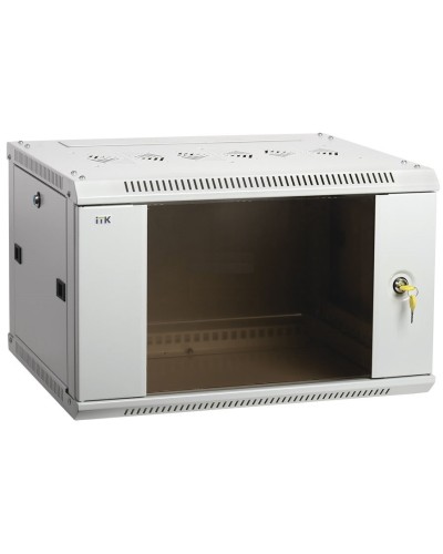 LWR3-15U66-GF. Шкаф телекоммуникационный 19 настенный 15U. ITK в Красноярске