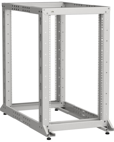 LF35-20U61-2GM. Стойка 2-рамная 20U 600х600-1000мм серая. ITK в Красноярске