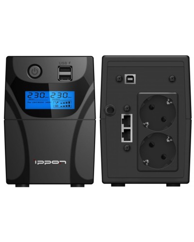 Ippon Back Power Pro II 850 Euro (1005575). Источник бесперебойного питания. Ippon в Красноярске