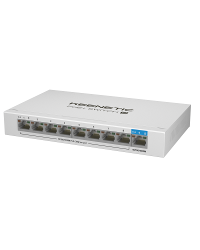 Keenetic KN-4710 (L2) 9х1Гбит/с 8PoE+ 120W. Коммутатор с PoE. KEENETIC в Красноярске