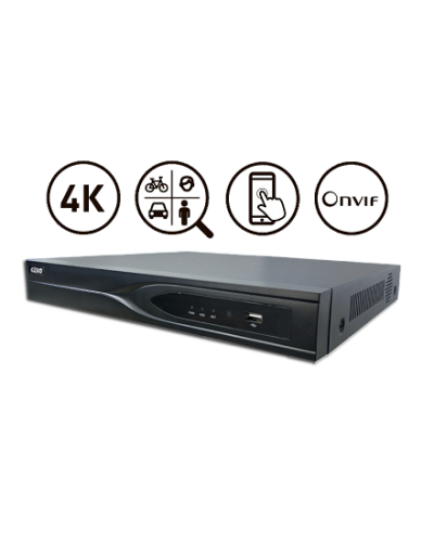 KN-PRO16/2-4K. Видеорегистратор IP 16-канальный. KENO в Красноярске