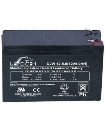 LEOCH DJW 12-5,0. Аккумулятор герметичный свинцово-кислотный. LEOCH в Красноярске