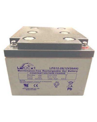 LEOCH LPG 12-26. Аккумулятор герметичный свинцово-кислотный. LEOCH в Красноярске