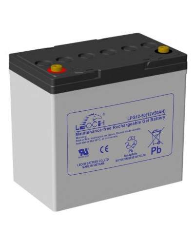 LEOCH LPG 12-50. Аккумулятор герметичный свинцово-кислотный. LEOCH в Красноярске
