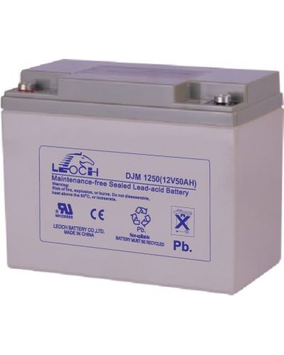 LEOCH DJM 1250. Аккумулятор герметичный свинцово-кислотный. LEOCH в Красноярске