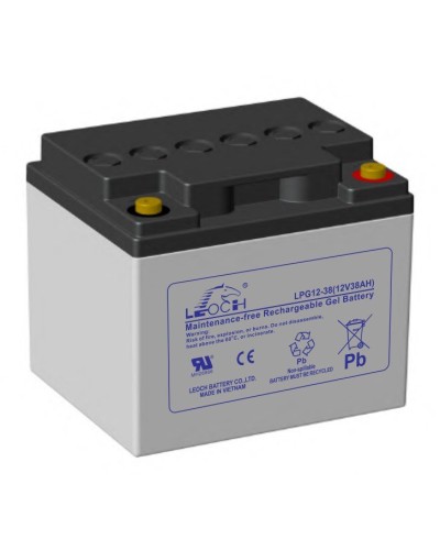 LEOCH LPG 12-38. Аккумулятор герметичный свинцово-кислотный. LEOCH в Красноярске