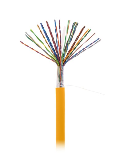 U/UTP 25pair, Cat5, In, LSZH (EC-UU025-5-LSZH-OR-3). Кабель «витая пара» (LAN) для структурированных систем связи. NETLAN в Красноярске