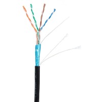 F/UTP 4pair, Cat5е, Out, PE (EC-UF004-5E-PE-BK). Кабель «витая пара» (LAN) для структурированных систем связи. NETLAN