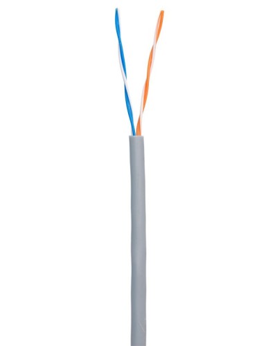 U/UTP 2pair, Cat5, In, PVC (EC-UU002-5-PVC-GY). Кабель «витая пара» (LAN) для структурированных систем связи. NETLAN в Красноярске