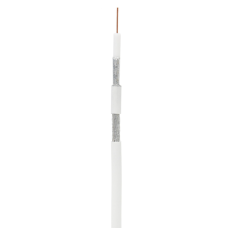 RG-11 CCS, In, PVC (EC-C2-21123A-WT-3). Кабель коаксиальный омедненный. NETLAN