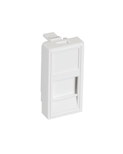 EC-IMH-1-WT-10 (10шт). Вставка 45x45 (Mosaic) для 1 модуля Keystone Jack. NETLAN в Красноярске