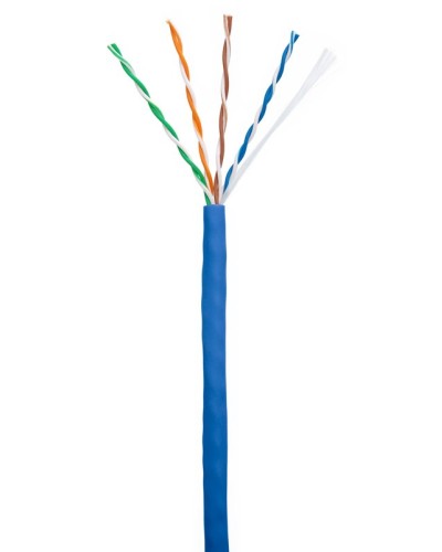 U/UTP 4pair, Cat5e, In, PVC (EC-UU004-5E-PVC-BL). Кабель «витая пара» (LAN) для структурированных систем связи. NETLAN в Красноярске